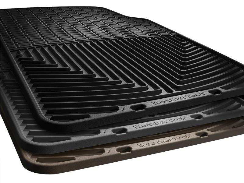 WT Rubber Mats - Front - Cocoa