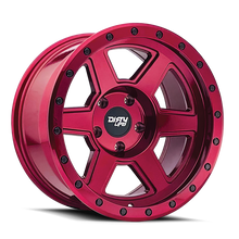Load image into Gallery viewer, Dirty Life Compound 9315 20x10 / 8x170 BP / -25mm Offset / 125.2mm Hub Crimson Candy Red Wheel