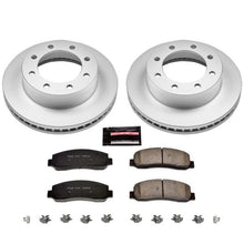 Load image into Gallery viewer, Power Stop 05-08 Ford F-250 Super Duty Front Z17 Coated Brake Kit