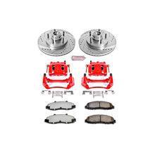 Load image into Gallery viewer, Power Stop 97-00 Ford F-150 Front Z36 Truck &amp; Tow Kit w/Cals