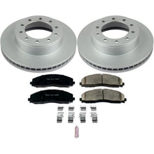 Load image into Gallery viewer, Power Stop 2016 Ford F-350 Super Duty Front Z17 Coated Brake Kit