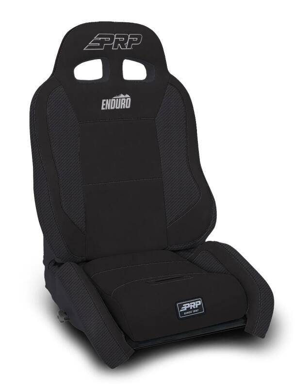PRP EnduroCrawl Reclining Suspension Seat - Black Suede - Passenger