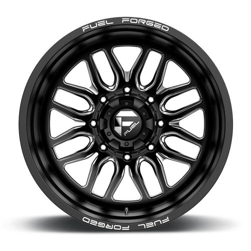 D66 22X8.25 8X200 MT-BLK-MIL -202MM