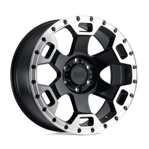 BRGLT 18X9 5X5.0 G-BLK-MIRLP -18MM