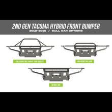 Load image into Gallery viewer, C4 Fabrication 12-15 2nd Gen Toyota Tacoma Hybrid Front Bumper