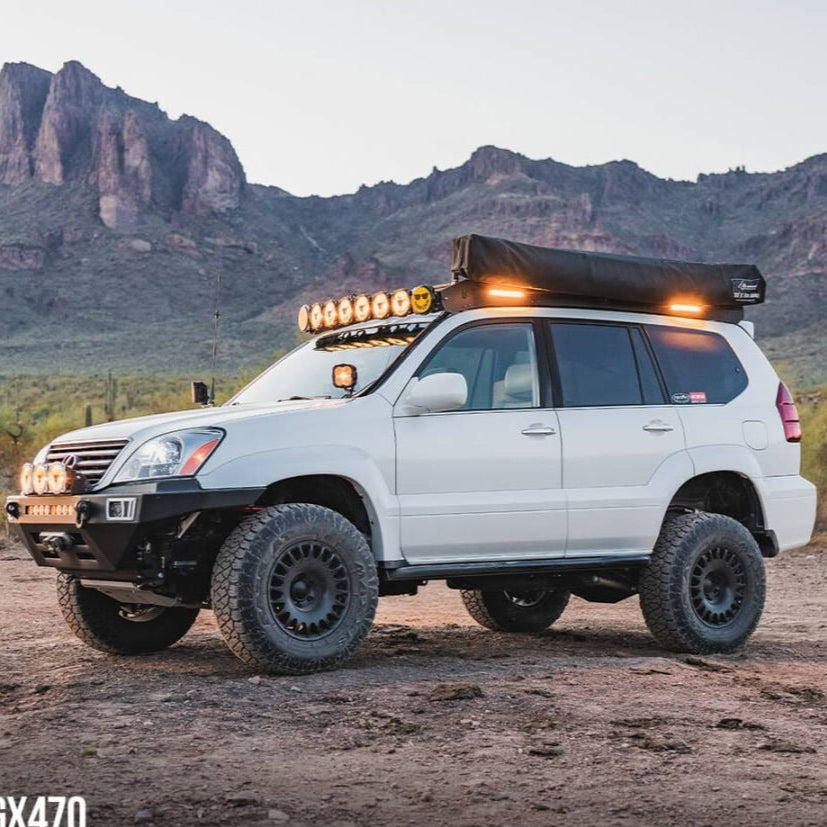 KC HiLiTES 03-09 Lexus GX470/Toyota LC 120 Platform One Roof Rack