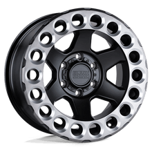 Load image into Gallery viewer, BRODA 18X9.5 6X5.5 M-BLK-MCH-DDTLPRG -18MM