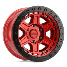 Load image into Gallery viewer, BRREN 18X9.5 5X5.0 C-RED-BLKLP -18MM