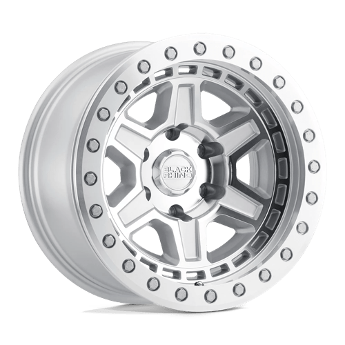 BRREN 17X8.5 5X5.0 SLVR-MIR-SLV-BLT -38MM