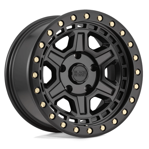 BRREN 17X9 5X5.0 M-BLK-BLTS -18MM