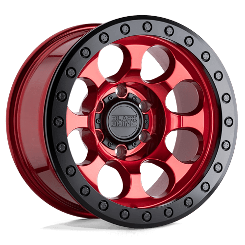 BRRIT 17X8.5 6X5.5 C-RED-BLKBLTS 0MM