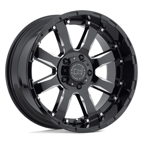 BRSRA 20X10 8X170 G-BLK-MILL -23MM
