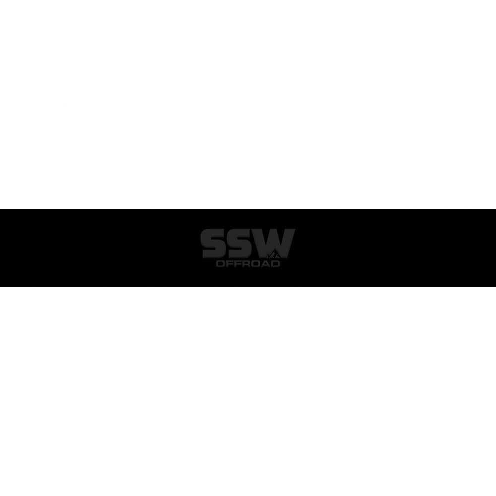 SSW Windshield Banner (Stealth Black)