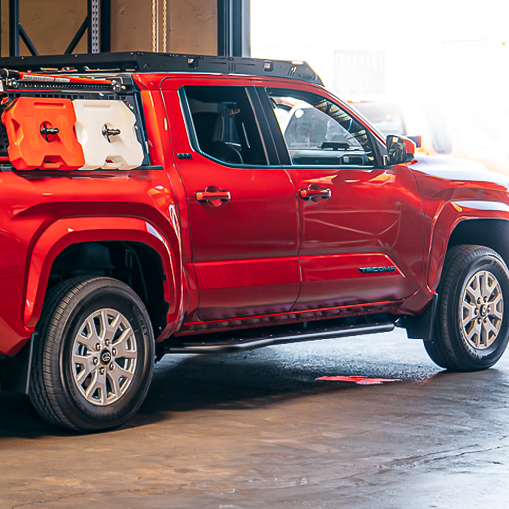 2024+ Toyota Tacoma 0 Degree Step Edition Rock Sliders