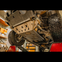 Load image into Gallery viewer, View of a C4 Fabrication 4Runner front skid plate installed