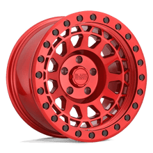 Load image into Gallery viewer, BRPRM 17X9 6X5.5 C-RED-BLKBLTS -12MM