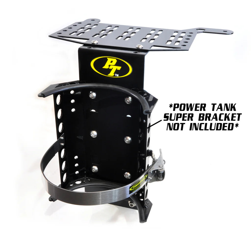 BTS Bracket for Jeep Wrangler JKU and JLU Power Tank Mount Black Ver 2.0 Power Tank - BKT-2249-BK - Cali Raised Offroad