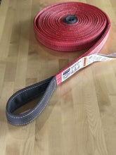 Load image into Gallery viewer, 30 Foot Tow Strap Standard Duty 30 Foot x 2 Inch Red Factor 55 - 74