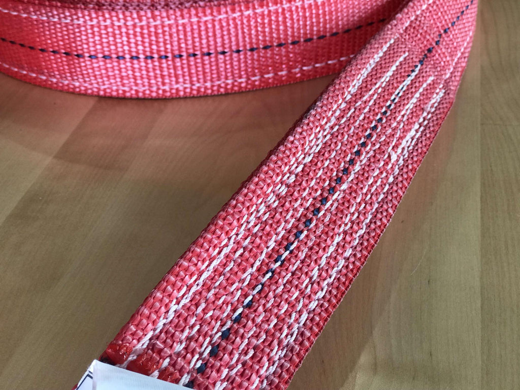 30 Foot Tow Strap Standard Duty 30 Foot x 2 Inch Red Factor 55 - 74