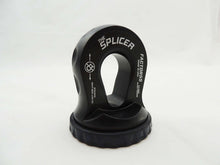 Load image into Gallery viewer, Splicer 3/8-1/2 Inch Synthetic Rope Splice On Shackle Mount Black Factor 55 - 00352-04
