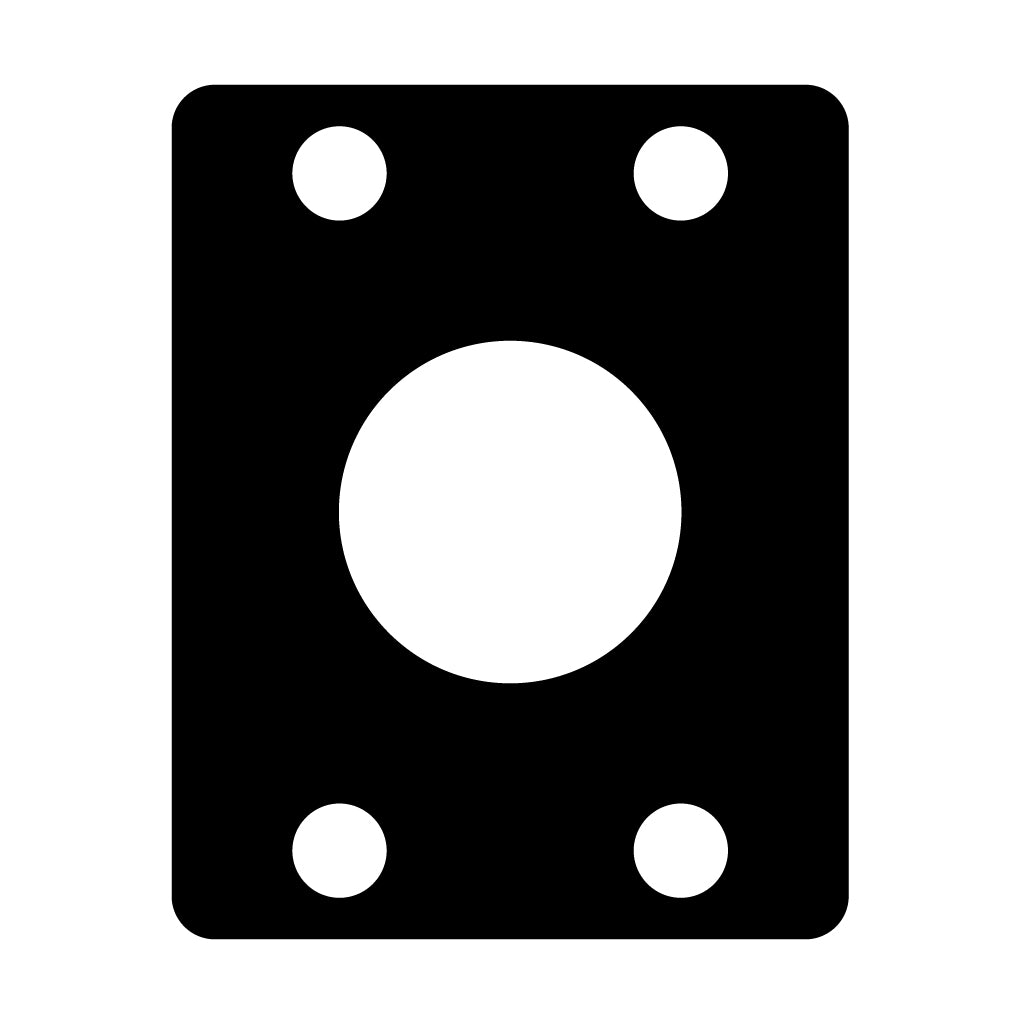 Tent Spacer Plate to fit 2.0" aluminum extrusion bars