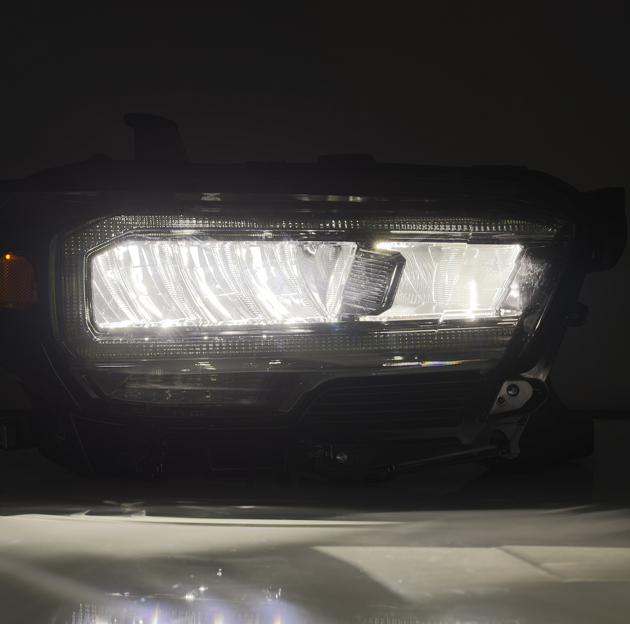 16-Present Toyota Tacoma OEM TRD Series LUXX LED Projector Headlights - Black - 880704