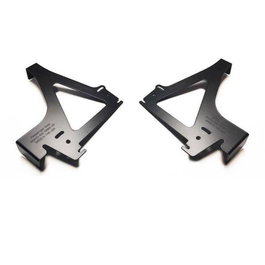 16-23 TOYOTA TACOMA  BEHIND THE GRILLE DUAL LED LIGHT BAR MOUNT - Cali Raised Offroad