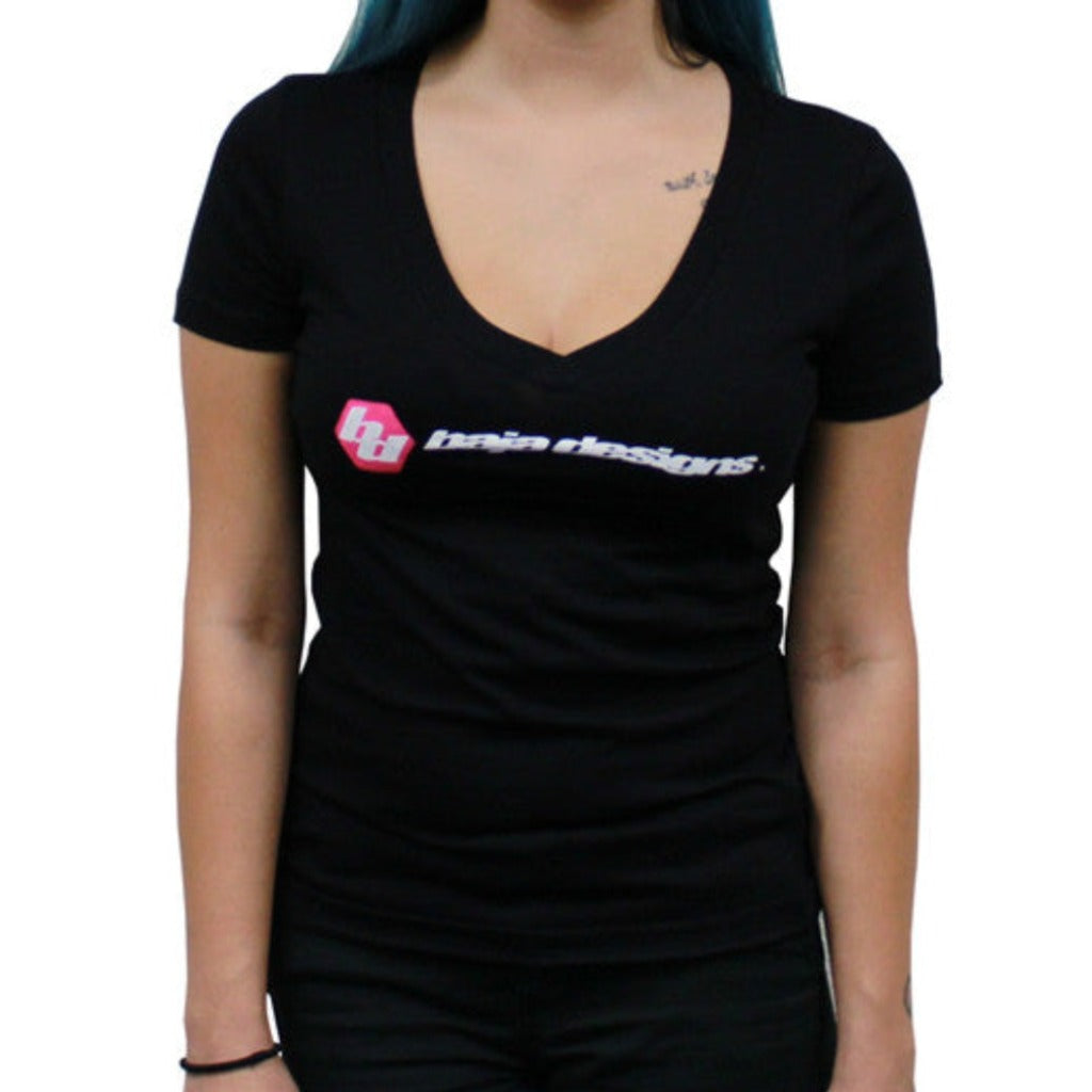 Baja Designs Womens V-Neck T-Shirt