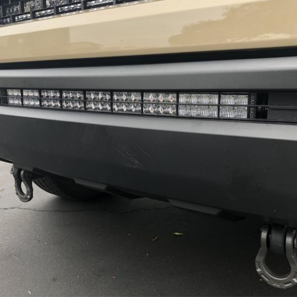 Tundra lower bumber bracket led light mount, Cali Raised offroad