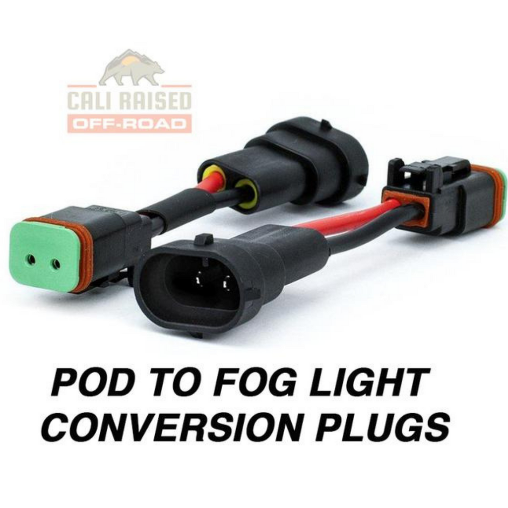 Fog Light Wiring Adaptor (Pair) 12-Present Tacoma/4Runner/Tundra - Cali Raised Offroad