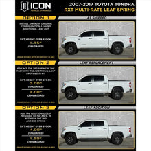 Load image into Gallery viewer, 07-UP TUNDRA MULTI RATE RXT LEAF SPRING 158509