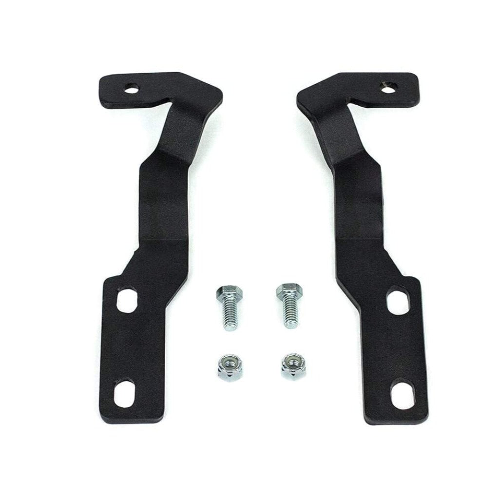 Toyota Tacoma Low Profile Ditch Light Mounting Brackets - Cali Raised LED