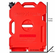 Load image into Gallery viewer, RotoPax - 2 Gallon Gasoline (Red) - RX-2G