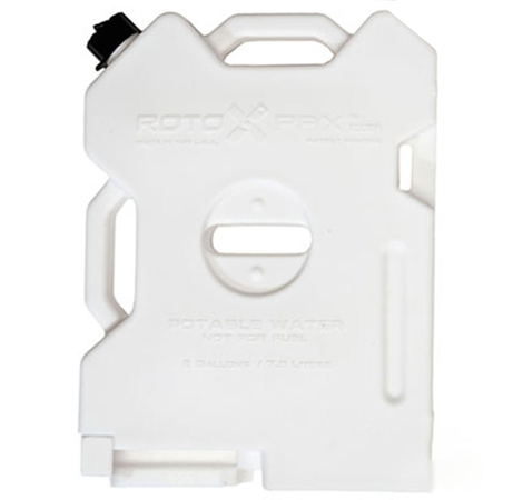 RotoPax - 2 Gallon Water (White) - RX-2W - Cali Raised Offroad