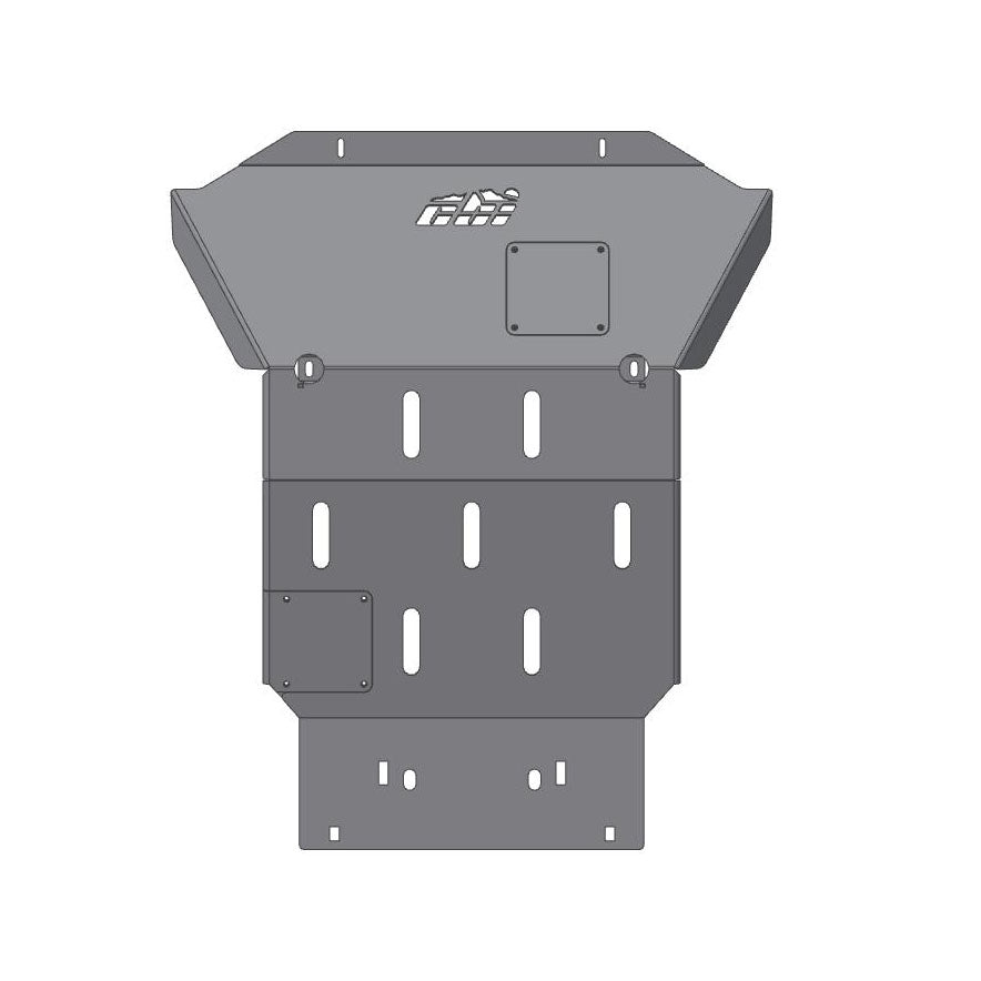 2nd Gen Tundra Front Overland Skid Plate Set 14-21 Toyota Tundra CBI Offroad