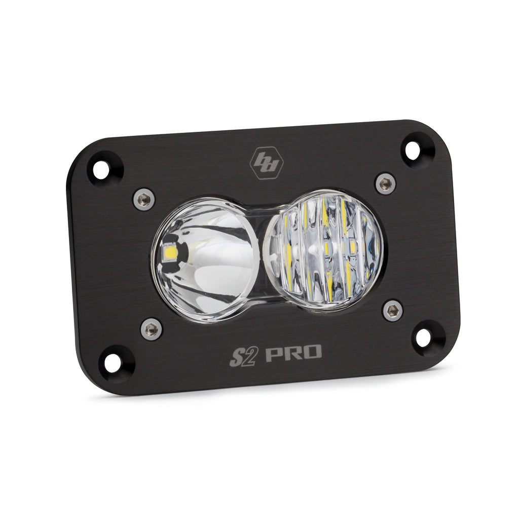S2 Flush PRO, LED Driving/Combo, Flush Mount - 125629 - Cali Raised Offroad