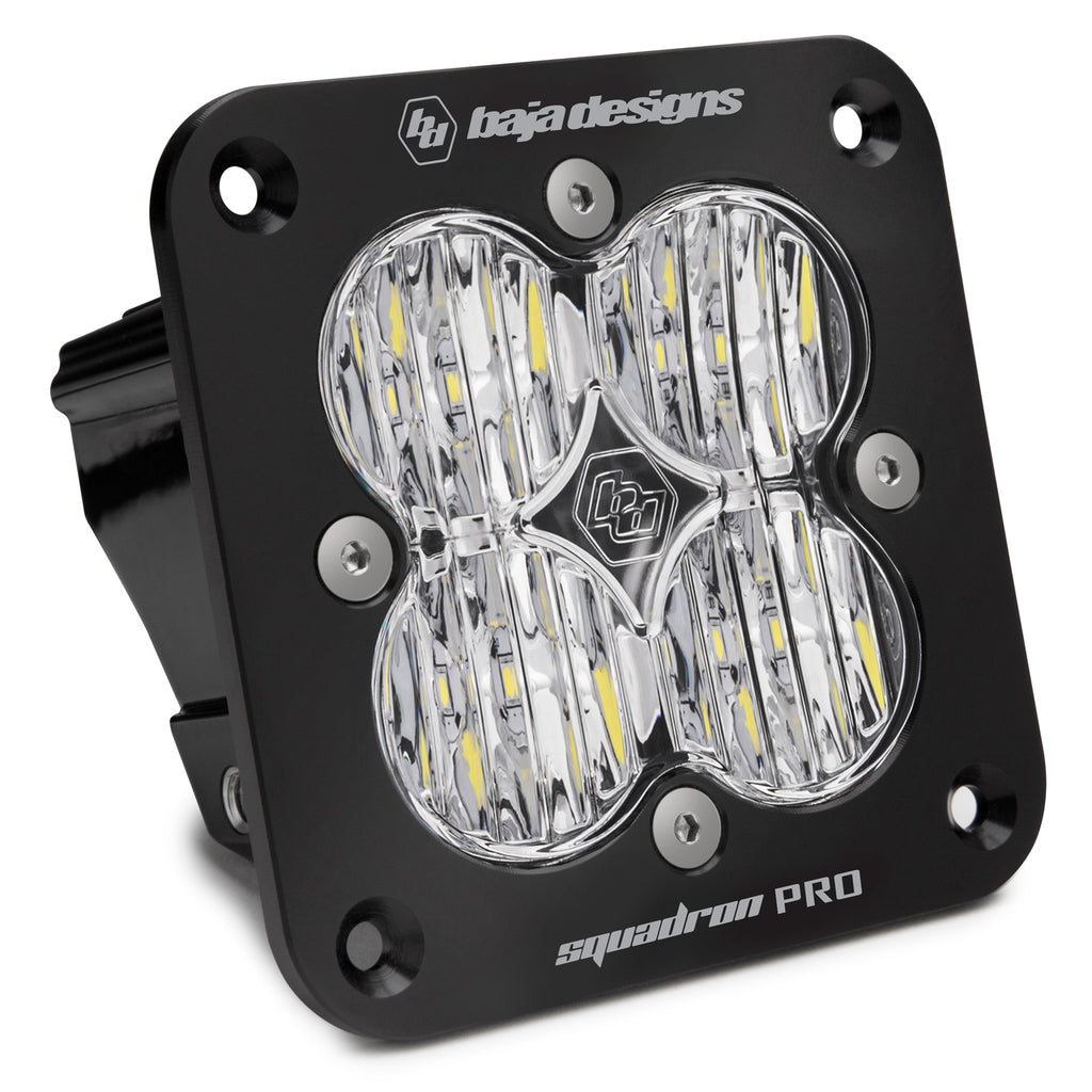 Baja Designs Squadron Pro, Flush Mount, LED Wide Cornering - 131089 - Cali Raised Offroad