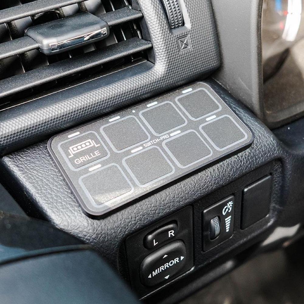 2010-Present 4Runner SDHQ Built Switch Pros Keypad Mounting System 54-1130-G5 - Cali Raised Offroad