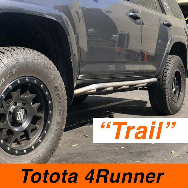 2010-2023 Toyota 4Runner 20 Degree Trail Edition Rock Sliders