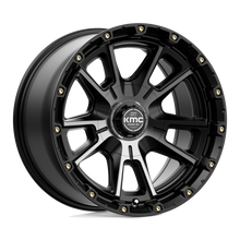 Load image into Gallery viewer, KMC Wheels, 17x9 6X135/6X139.7 - Satin Black w/ Gray Tint - KM10079067412N