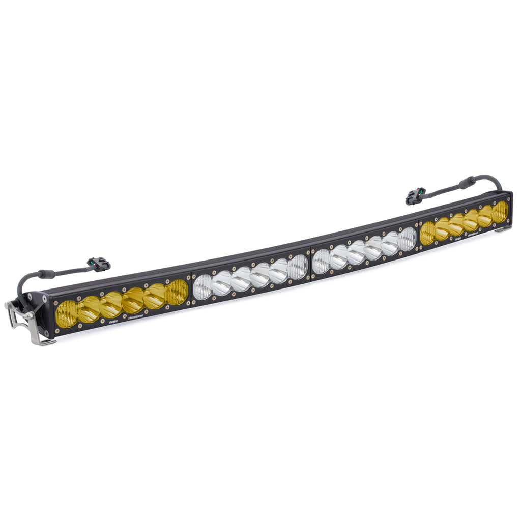 Baja Designs OnX6 Dual Control Amber/White LED Light Bar 40" Arched - 131990 - Cali Raised Offroad