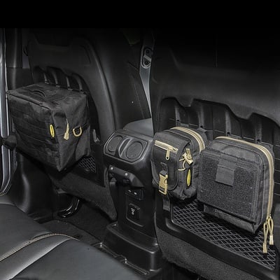 Jeep Storage Bags G.E.A.R. MOLLE Universal Fit 5-Piece Set Black Smittybilt - 56633