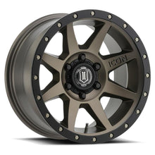 Load image into Gallery viewer, Icon Alloys Rebound Pro Bronze With Innerlock 17 X 8.5 6X5.5 Bolt Pattern 0MM Offset 4.75 Inch Backspace - 21817858347BR