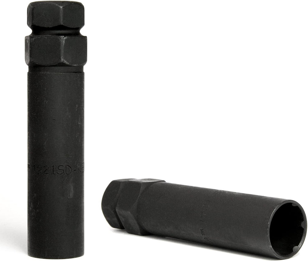 Gorilla Automotive 12mm x 1.50 Spline Lug Nut Kit with Valves (Black) - K4CS-12150BGR