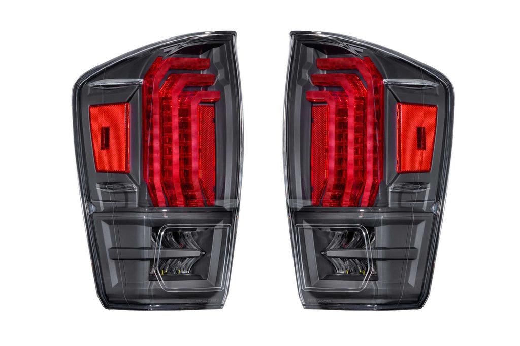 Meso Ultimate Tacoma Tail Lights FULL LED - 3GTACOUT Clear/Red