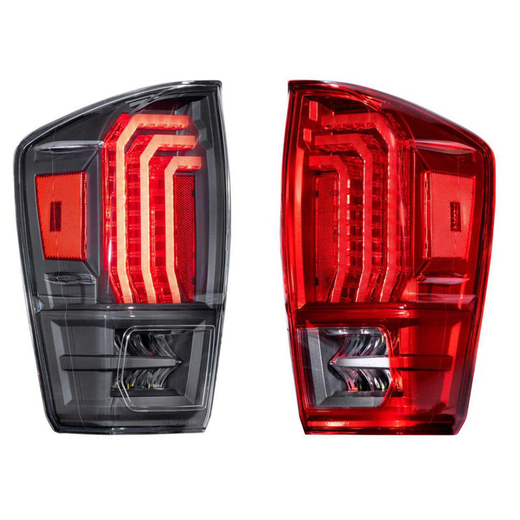 Meso Ultimate Tacoma Tail Lights FULL LED - 3GTACOUT Clear/Red