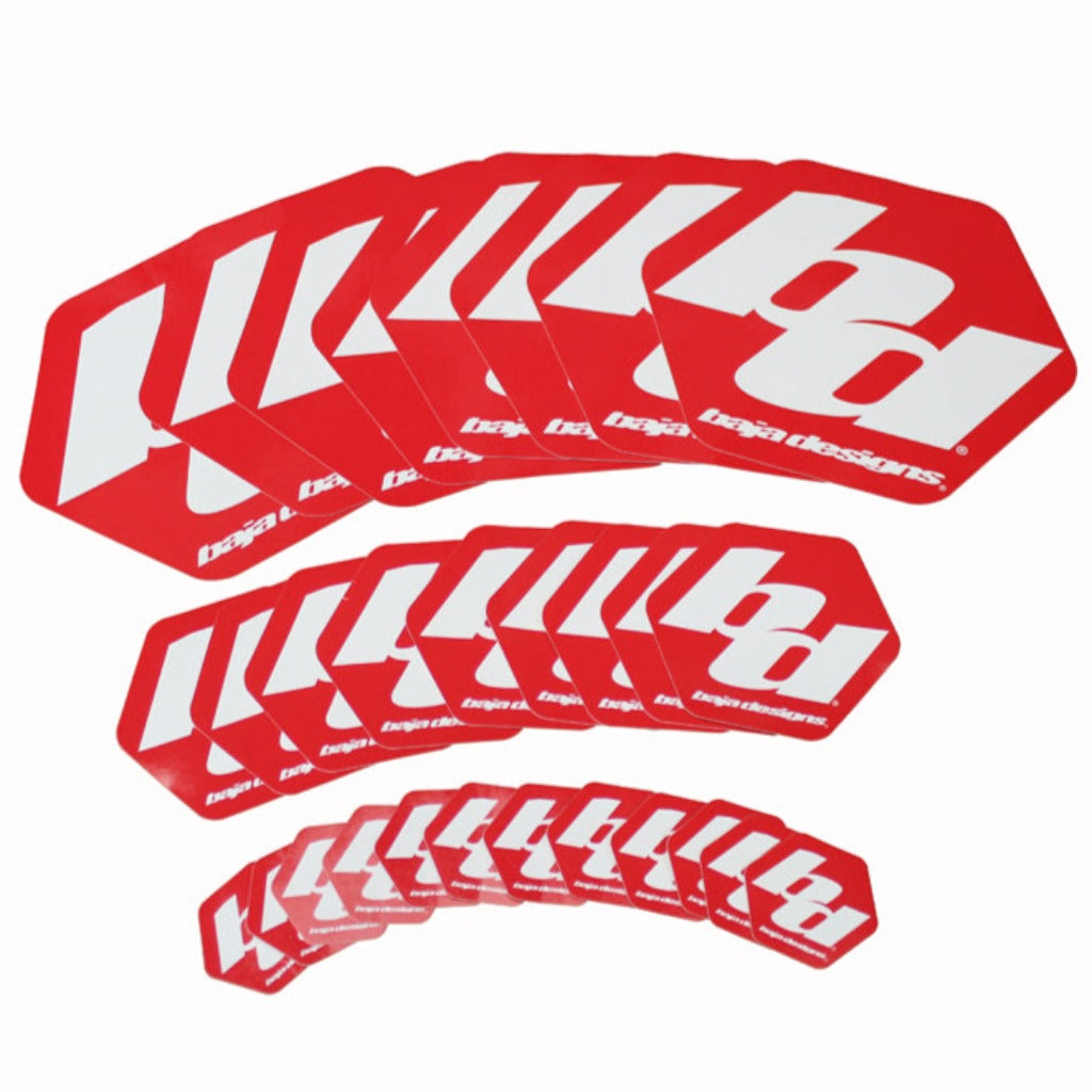 Baja Design Large Sticker Decal Pack - 130669 - Cali Raised Offroad