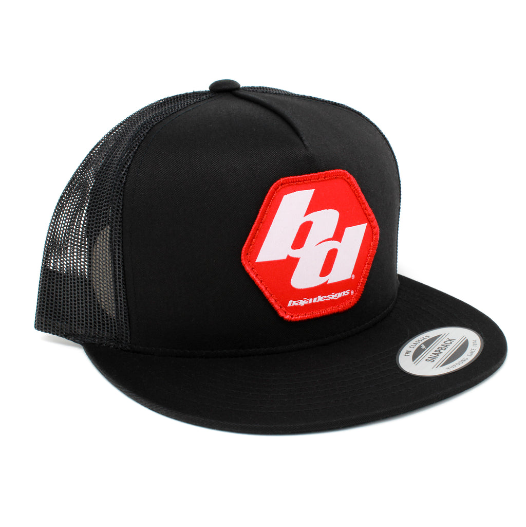 Baja Design Snapback Trucker Hat Part# 980025 - Cali Raised Offroad