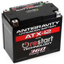 Load image into Gallery viewer, Antigravity YTX12 Lithium Battery w/Re-Start