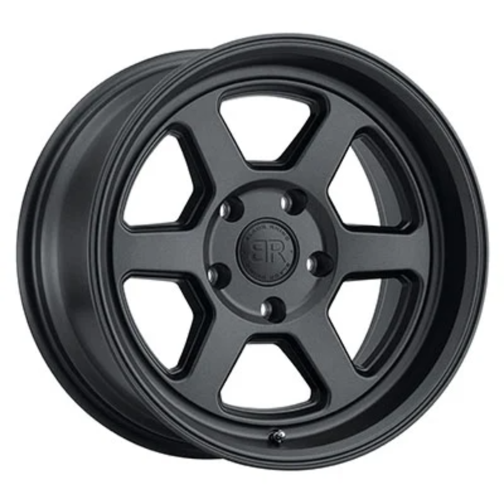 Black Rhino Rumble Wheel, 17x8.5 with 6 on 5.5 Bolt Pattern - Gunblack - 1785RBL-26140M12